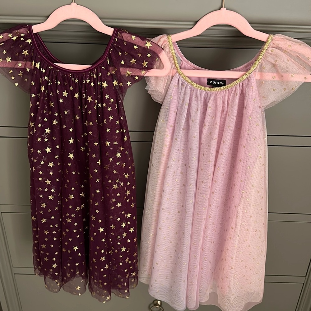 Girls’ Starry Tulle Dress Set – Magical & Dreamy